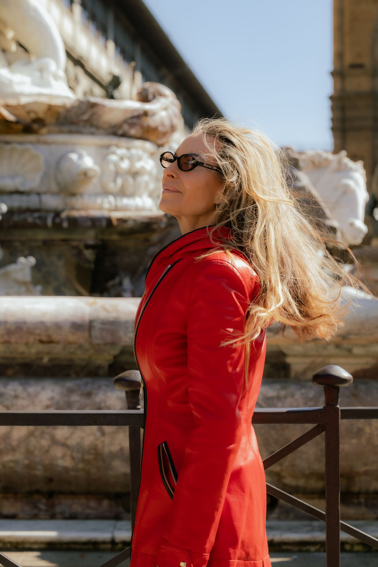Artisan leather worn in Florence