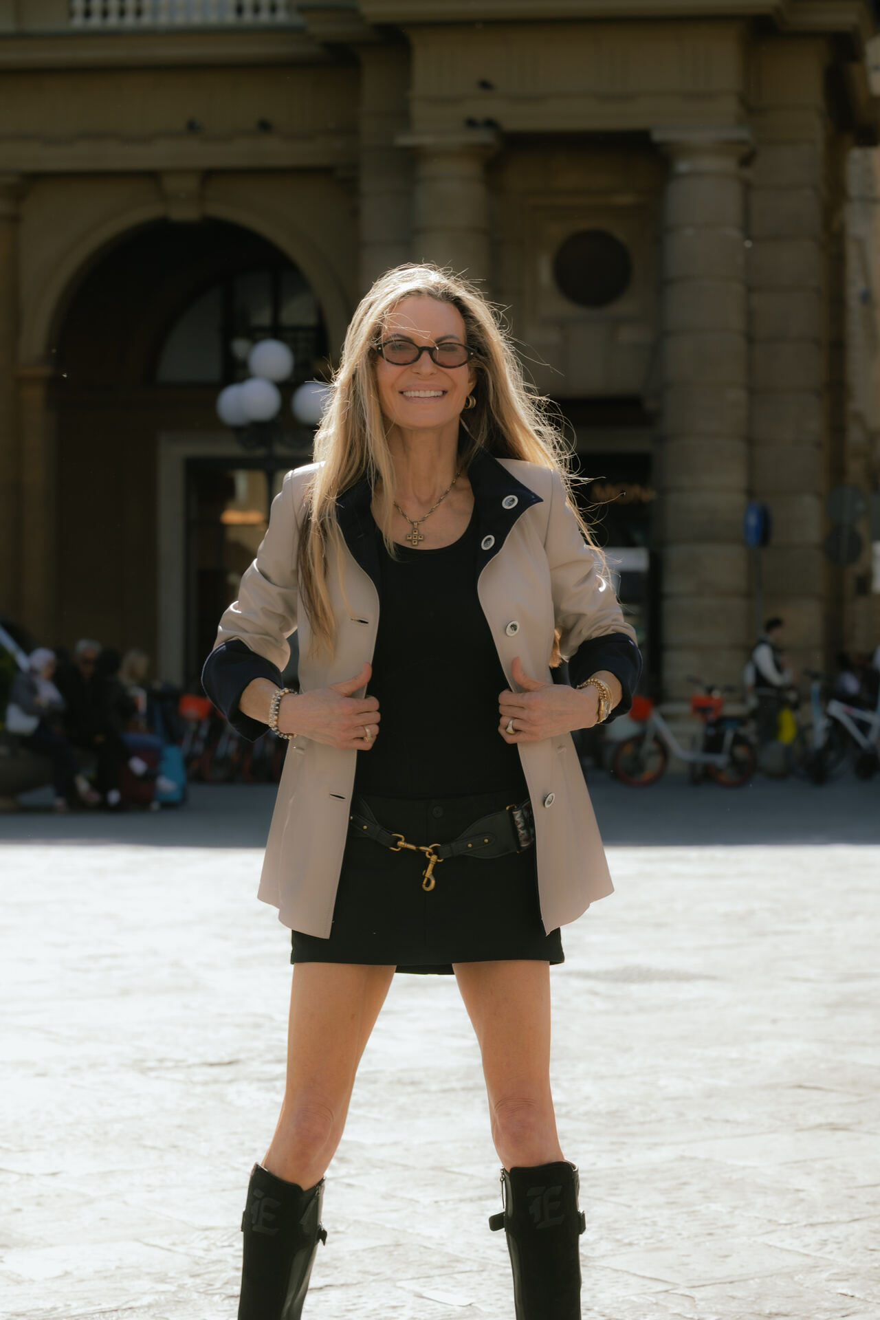 Riva Firenze leather accessory in use